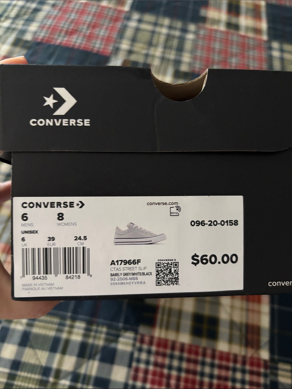 Converse All Star Low Top Sneakers - White and silver - Picture 10 of 10